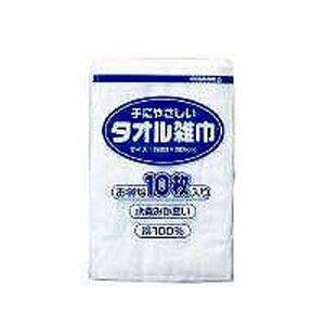 山崎産業 タオル雑巾 10枚入 C357010XMB