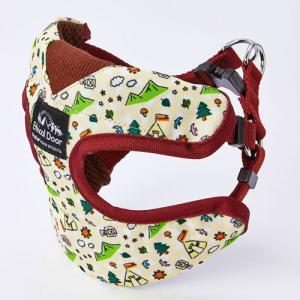 ペティオ  Ethical Door エシカルドア キャンプベストハーネス クリーム 犬 SS サイズ