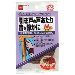 ニトムズ 日東 ドアの戸あたり音を静かに クッションソフトテープ P型