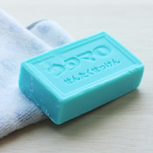 東邦 ウタマロ 石けん さわやかなハーブ系の香り 洗濯石けん 部分洗い 洗濯 固形石鹸 汚れ落とし ...