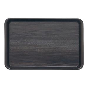 蝶プラ工業 耐熱PPカフェトレイ ウッドグレイン TC3120WG