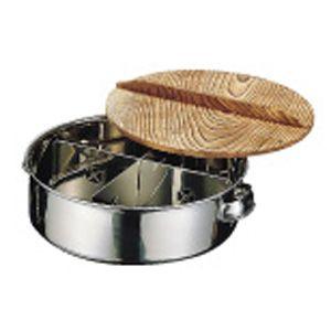 21-0 TKGプロ 電磁用丸型おでん鍋 木蓋付 大 : cocoatta - 通販