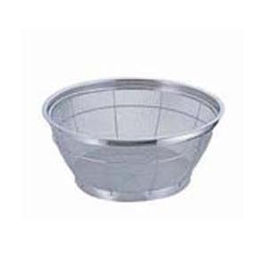 タケコシ 18-8ローズ柄 深型うどんてぼ ザル うどんざる 振りザル