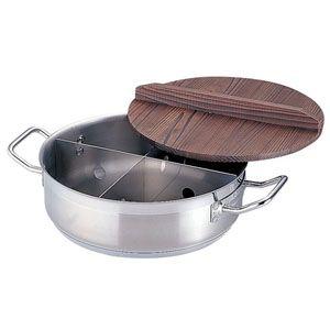 ガス式おでん鍋 直火式 おでん工房 LPガス用プロパンガス（蓋なし）L-6