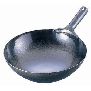 山田 鉄 打出片手中華鍋 板厚1.6mm 24cm : webby shop - 通販 - Yahoo