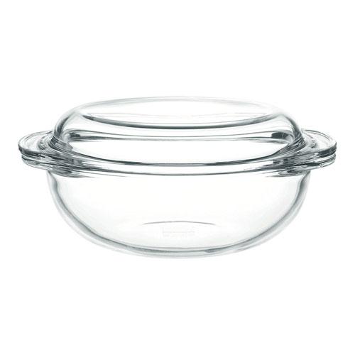 イワキ iwaki ベーシック キャセロール 1.5L B683 蓋付