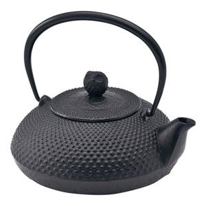 岩鋳 鉄瓶 7型 アラレ 内面釜焼 11720 日本製 IH対応 南部鉄器 直火