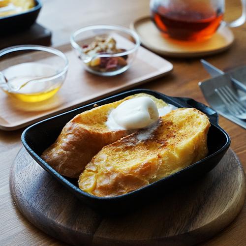 及源鋳造 盛栄堂 ちょこっと鍋 2個セット F-348 グリルパン 鉄 ih対応 トースターで使える...