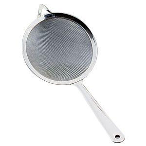 タケコシ 18-8ローズ柄 深型うどんてぼ ザル うどんざる 振りザル