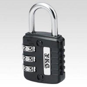 フリーダイヤル錠 31mm ブラック 120-31-B