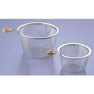 タケコシ 18-8 竹柄付 急須用茶こしアミ 80号