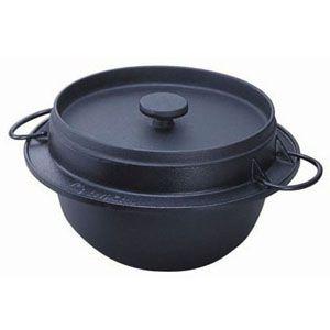 岩鋳製南部鉄器 ごはん鍋 5合炊 ※IH対応 ご飯鍋 : waitea.kobe