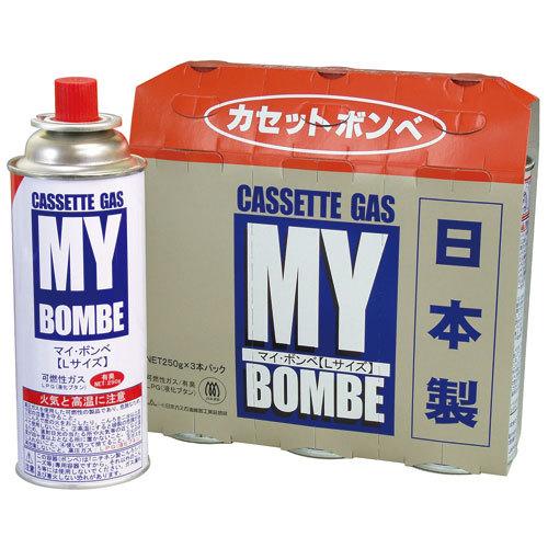 ニチネン マイボンベL 3本パック カセットボンベ ガスボンベ 安い安心 日本製 防災 カセットコン...