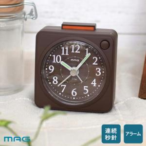 MAG(マグ) T-788 SM-Z 銀メタリック 電子音目覚まし時計 しののめ