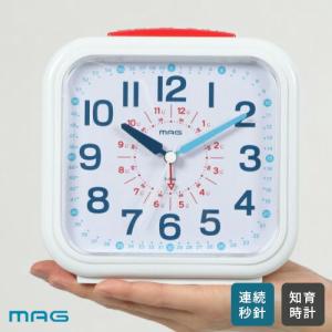 ノア精密 MAG マグ 知育目覚まし時計 おきてよ~める T-784 WH-Z