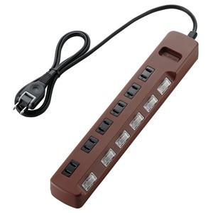 SANWA SUPPLY（サンワサプライ） 電源タップ 2P 6個口 2m マグネット