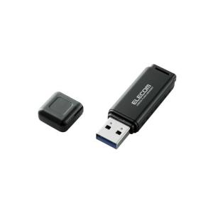 ポスト投函 エレコム USBメモリ USB3.1（Gen1） スタンダード 64GB 1年保証 ブラック MF-HSU3A64GBK｜webby