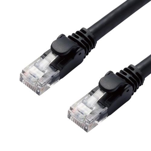 ポスト投函 エレコム ELECOM LANケーブル CAT6A スタンダード 2m ブラック LD-...