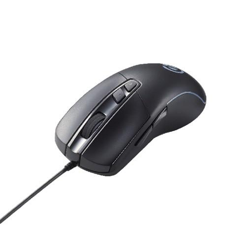 エレコム ゲーミングマウス 有線 USB 5ボタン 光学式 高耐久 FPS PS5 eスポーツ ブラ...