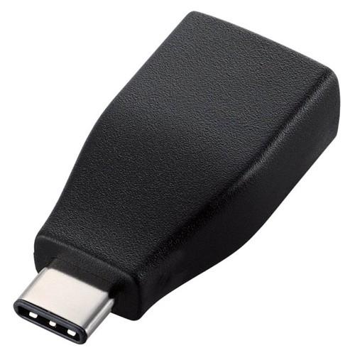 ポスト投函 エレコム ELECOM Type-C変換アダプタ USB3-AFCMADBK