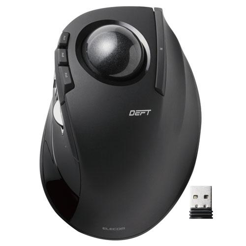 エレコム ELECOM ワイヤレストラックボール 人差し指操作タイプ ブラック M-DT1DRBK