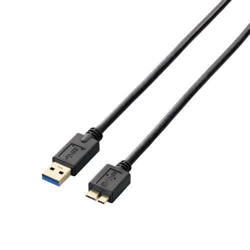 エレコム ELECOM USB3.0ケーブル（A-microB） USB3-AMB20BK