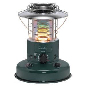 トヨトミ 丸型石油ストーブ レインボーランタン トヨトミ 電対流形石油ストーブ レインボー グリーン RL-25N-G