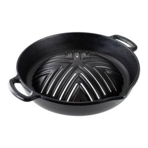 【特価商品】池永鉄工 鉄と暮らす ジンギスカン鍋 穴アキ 29cm ギフトラッピ Amazon｜池永鉄工 鉄と暮らす ジンギスカン鍋 穴アキ 29cm