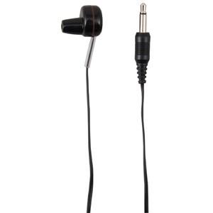 ヤザワコーポレーション YAZAWA ELP突起型モノラルイヤホン5m TR105BK