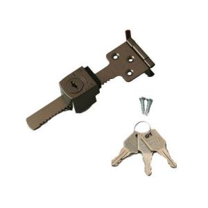 日中製作所 玄関引違戸用防犯錠 A型 3本キー 190-U : webby shop