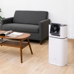 アイリスオーヤマ 衣類乾燥除湿機 サーキュレーター式 ホワイト IJD