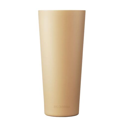 アイリスオーヤマ ステンレスタンブラー 450ml ST-450 ライトテラコッタ