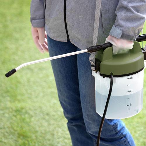 アイリスオーヤマ 電池式噴霧器 IR-N3 グリーンカーキ