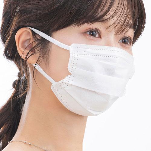 アイリスオーヤマ デイリーフィットマスク ナノエアーフィルタープラス ゆったりワイドサイズ 30枚入...