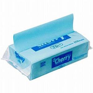 新橋製紙 ニューチェリーペーパータオル ブルー 200枚