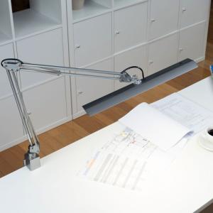 山田照明 Zライト LEDデスクライト シルバ...の詳細画像1