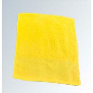 カラータオル 片平地付 #200 12枚入 イエロー 340×860