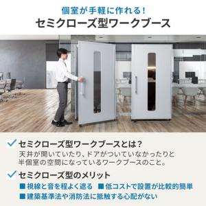 メーカー直送 サンワサプライ セミクローズ型ワ...の詳細画像3