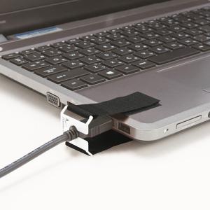 サンワサプライ I/Oロックベルト USBプラグ対応 CA-NB002