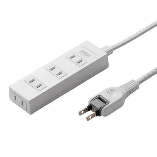 サンワサプライ 火災予防タップ TAP-TSH41N2