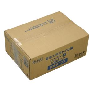 ケンユー 緊急対策用トイレ ベンリー袋 防臭袋プラス 50回分 BI-50V｜webby shop