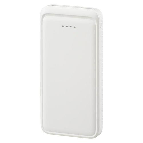 オーム電機 SmartComm モバイルバッテリー 10000mAh ホイップクリーム SMP-MB...