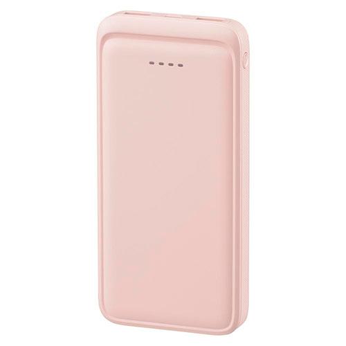 オーム電機 SmartComm モバイルバッテリー 10000mAh シュガーピンク SMP-MB1...