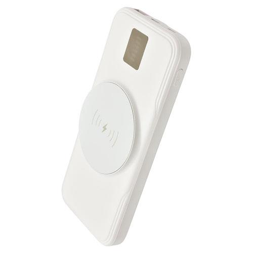 オーム電機 マグネット式モバイルバッテリー 10000mAh SMP-JV652