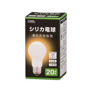 オーム電機 白熱電球 E26 20W形 シリカ ...の商品画像