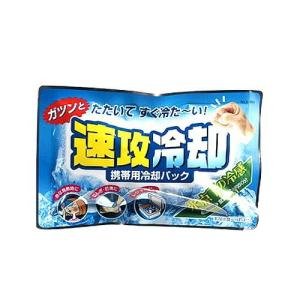 紀陽除虫菊 速攻冷却 携帯用冷却パック 熱中症対策 グッズ ひんやり 熱対策 アイス 冷感 保冷 冷却 涼しい クール 冷たい アイシング 発熱 ケガ