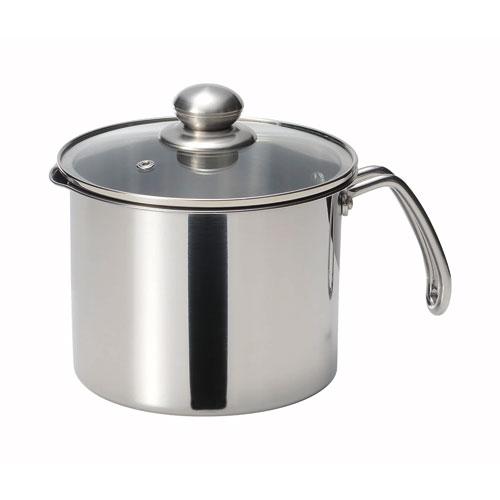 カクセー NIRWAKA ニルワーカ IH対応 ステンレス製マルチポット 16cm NW-09