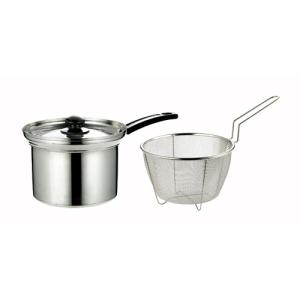 MAUVIEL モービル カパーイノックス半寸胴鍋 蓋付 20cm 6522.20