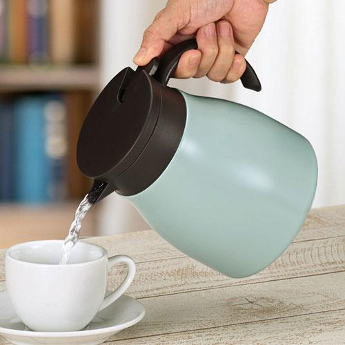 カクセー Grinday グリンディ 真空二重 ステンレス卓上ポット1L NB-22