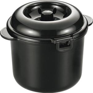炊飯器 2合炊き 電子レンジ 炊飯 電子レンジ調理 電子レンジ専用炊飯器 紀州備長炭配合 ちびくろちゃん 2合炊きプラス CK-004